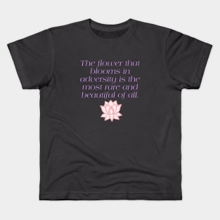 Lotus flower Kids T-Shirt